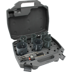 Trépan carbure Tungstène-k coffret 12 Pièces