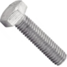 Vis à métaux tête hexagonale Inox A2 DIN 933 filetage total