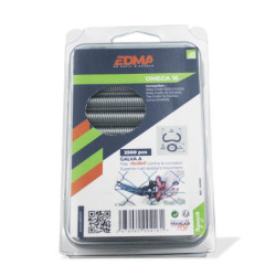Agrafes omega 16 galva edma- boite de 2500