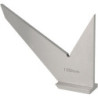 Equerre double d'onglet 70x100mm