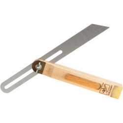 Fausse équerre laiton 25cm