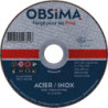 Disque à tronçonner Acier / Inox