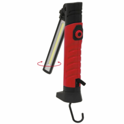 Baladeuse d'atelier LED 700 lumens repliable rechargeable