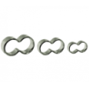 Collier à oreille doubles 12 à 13 mm - l’unité