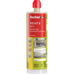 Résine hybride de scellement ton pierre FIS HT 300 - 300 mL