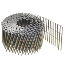 Clou rouleau plat 2.5x45mm annelé clair p8 - boite de 10800 clous