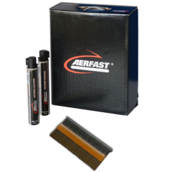 clous D34 31x90mm lisses + 2 cartouches gaz - pack de 2000
