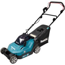 Tondeuse sur batteries 2 batteries 5Ah et chargeur double rapide - DLM382PT2