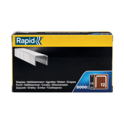 Agrafe en fil plat Rapid n°12