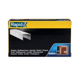 Agrafe en fil plat Rapid n°12