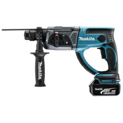 Perforateur-burineur sds plus 18V li-ion 2 batteries 5Ah + chargeur 20mm en coffret
