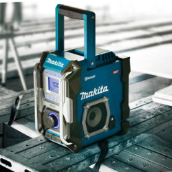 Radio de chantier 12v-18v-40v bluetooth - mp3 - secteur ou batterie -CXT/LXT/XGT
