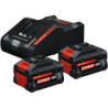 Batterie 2xEXBA 18V 8,0 Ah + 1 EXAL 18V-160 ©