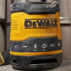 Enceinte bluetooth rechargeable 3.7V usb-C - DEWALT - DCR009-XJ
