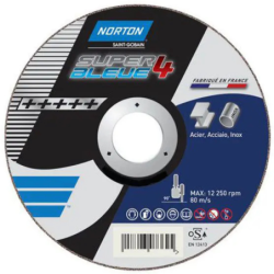 Disque super bleu 4 350x4,5x25,4 - l'unité