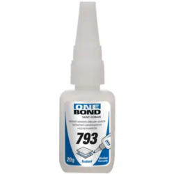 Colle instantanée onebond 793 à viscosité moyenne - boite de 20g