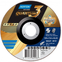 Disque de tronçonnage plat Norton Quantum 3