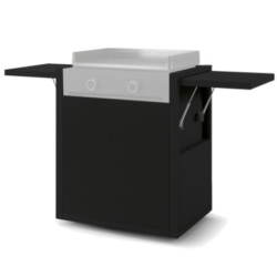 Chariot modern acier ferme 60 noir