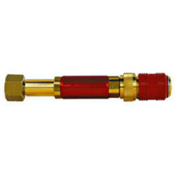 1/2 super racormatic femelle double sécurité acétylène pour détendeur 16x150