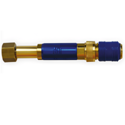 1/2 super racormatic femelle double sécurité oxygène pour détendeur 16x150
