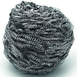 Eponge boule en acier inoxydable