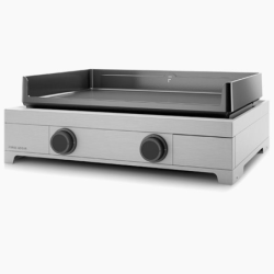 Plancha modern gaz 60 châssis inox