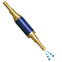 Raccord stop-feu oxygène bleu diam mixte 6 et 10mm