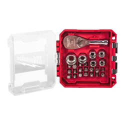 Coffret clé à cliquet compact 1/4 25 pièces