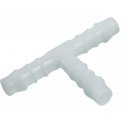 Té égal plastique diam 6 mm JPL96