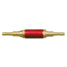 Raccord stop-feu acétylène rouge diam mixte 6 et 10mm