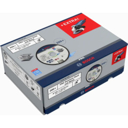 Kit 200 disques Pro std inox 125x1 + meuleuse GWS 750 offerte
