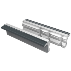 Mors spéciaux magnétique aluminium trait 150mm