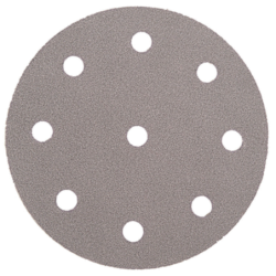 Disque abrasif Q. silver diam 125 mm grip 8+1trous Gr 120