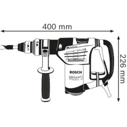 Perforateur sds-plus GBH4-32 DFR - 900watts + mandrin
