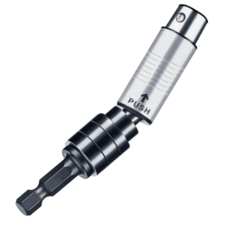 Porte-embout visserie orientable - hex 1/4