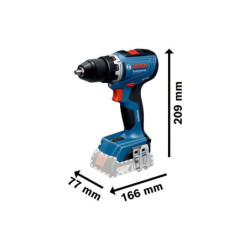 Perceuse visseuse GSR 18V65 - 2 batteries 4.0ah procore + chargeur + Lboxx
