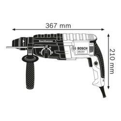 Marteau perforateur GBH 240 790w - 2.7 j en coffret