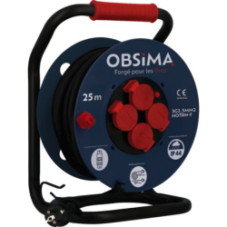 Enrouleur MDD OBSIMA 25 mètres 3G2.5mm2