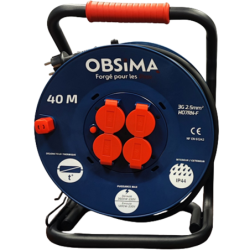 Enrouleur MDD OSBIMA 40 mètres 3g2.5mm2