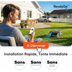 Robot tondeuse V1 300 M² pente max 27 %