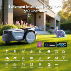 Robot tondeuse V1 300 M² pente max 27 %