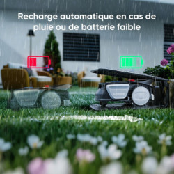 Robot tondeuse V1 300 M² pente max 27 %