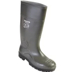 Botte sécurité PVC verte embout acier 5 SRC