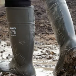 Botte sécurité PVC verte embout acier 5 SRC