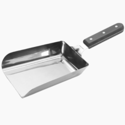 Spatule large pour plancha avec rebords POM