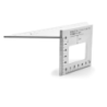 Equerre japonaise 200 x 63 mm à 45 et 135° Shinwa - MESU62114