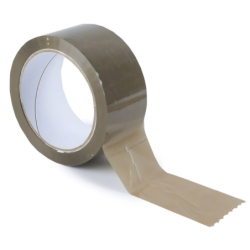Ruban pvc havane - 100m x 50 mm