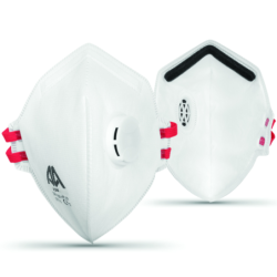 Masque pliable FFP3 NR avec valve - boite de 10