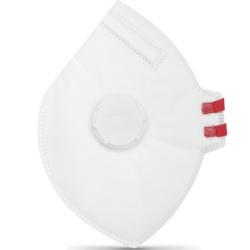 Masque pliable FFP3 NR avec valve - boite de 10