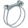 Collier double fils acier poussant ZFP75